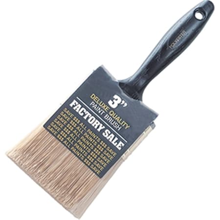 P3973 3 In. Factory Sale Gold Polyester Paint Brush